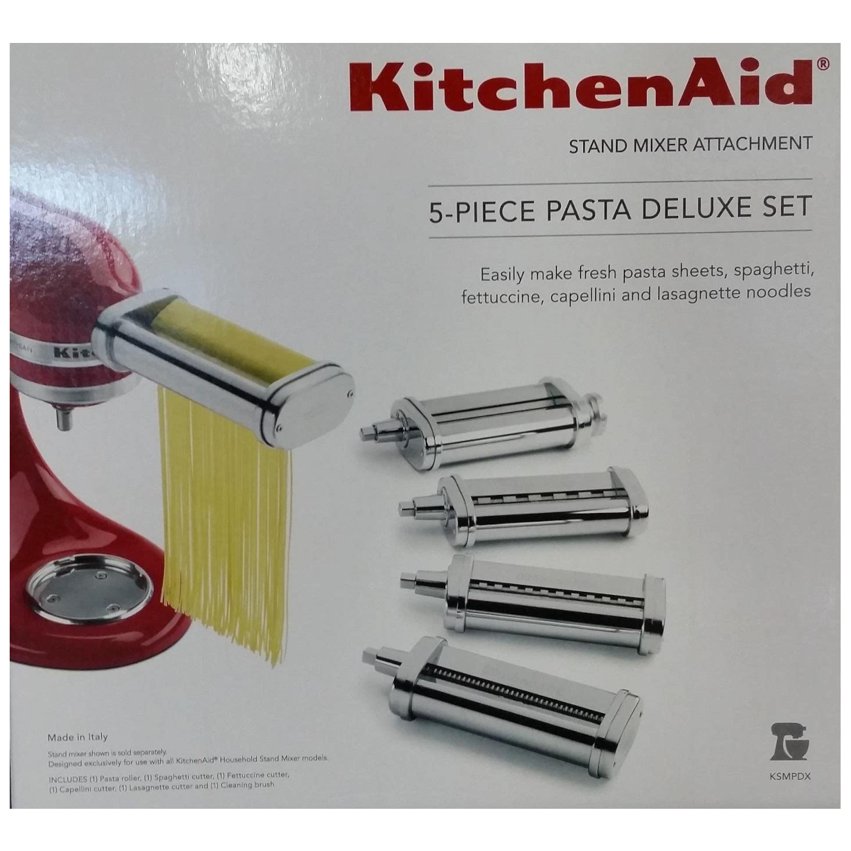 KitchenAid® 5-PIECE PASTA DELUXE SET ATTACHMENT